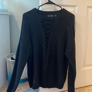 DO+BE Black Sweater